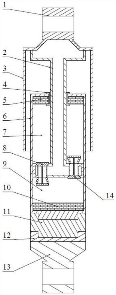 Electric control variable damping shock absorber for vehicle debugging