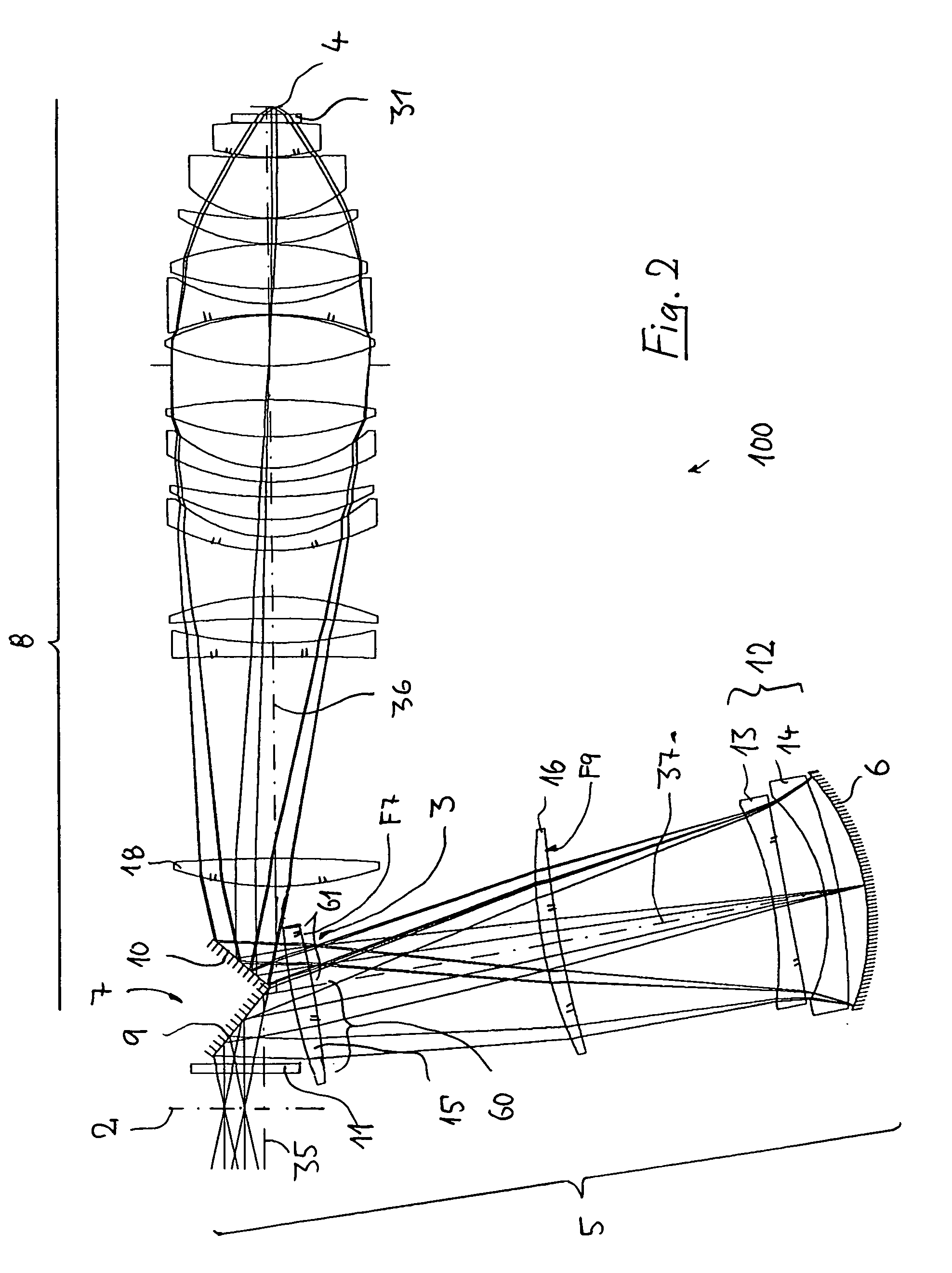 Catadioptric reductions lens