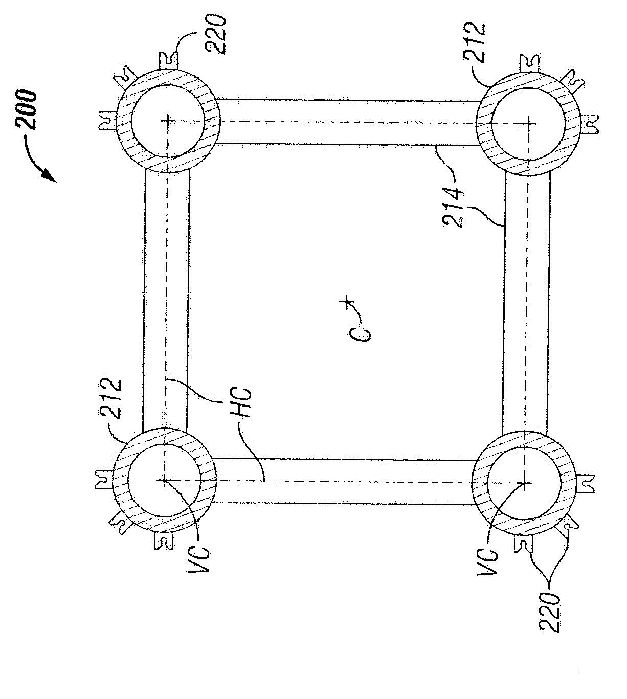 Tension leg platform with improved hydrodynamic performance