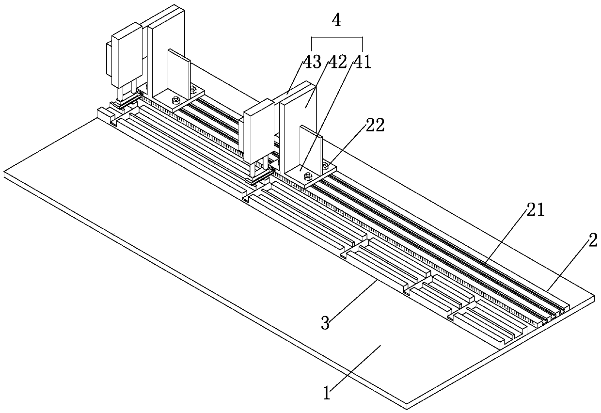 Double-cutter sealing strip cutting-off machine