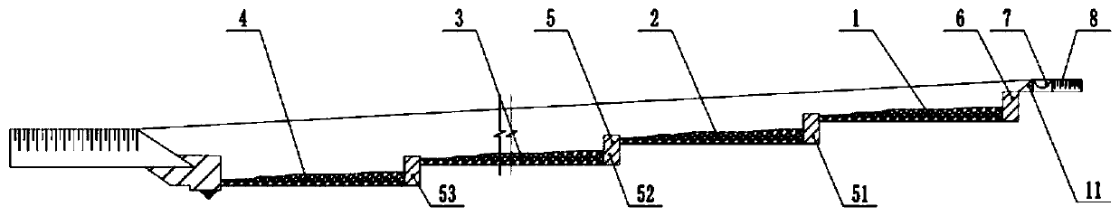 Mine dewatering water purification system and construction method thereof