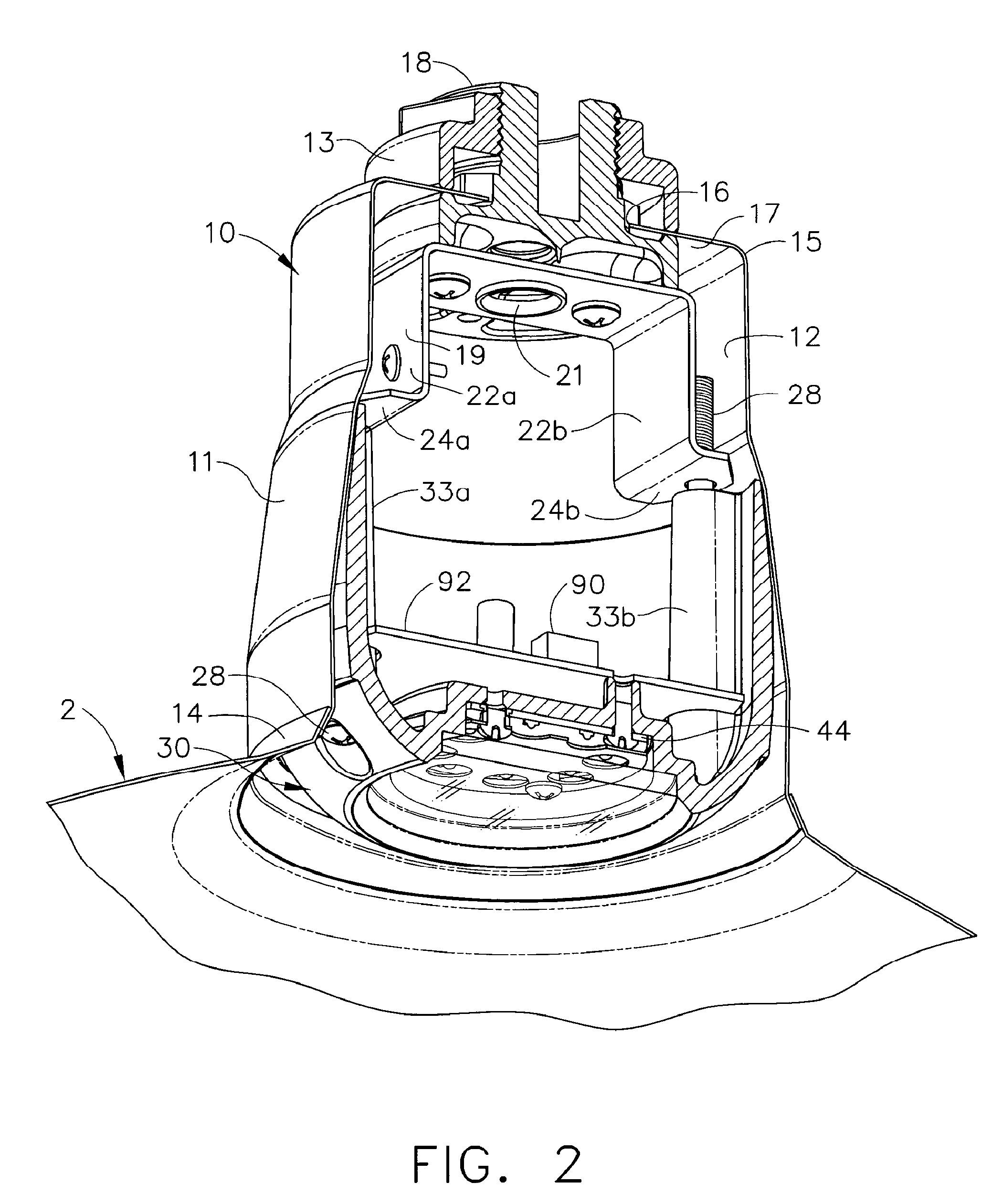 LED lamp device and method to retrofit a lighting fixture