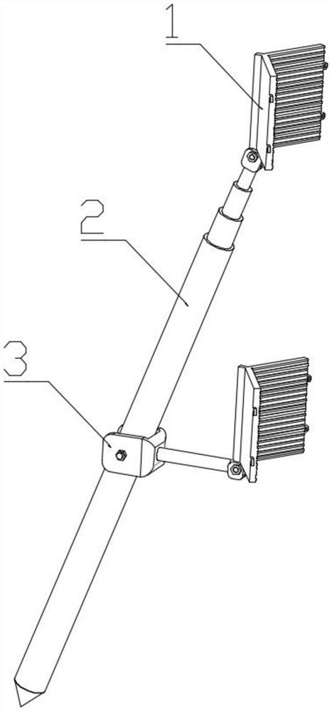 Anti-toppling protection frame for urban trees