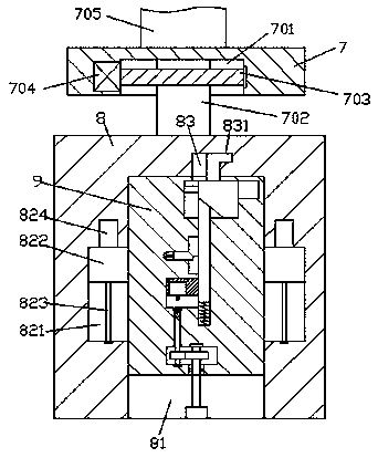 A production device for letter boxes