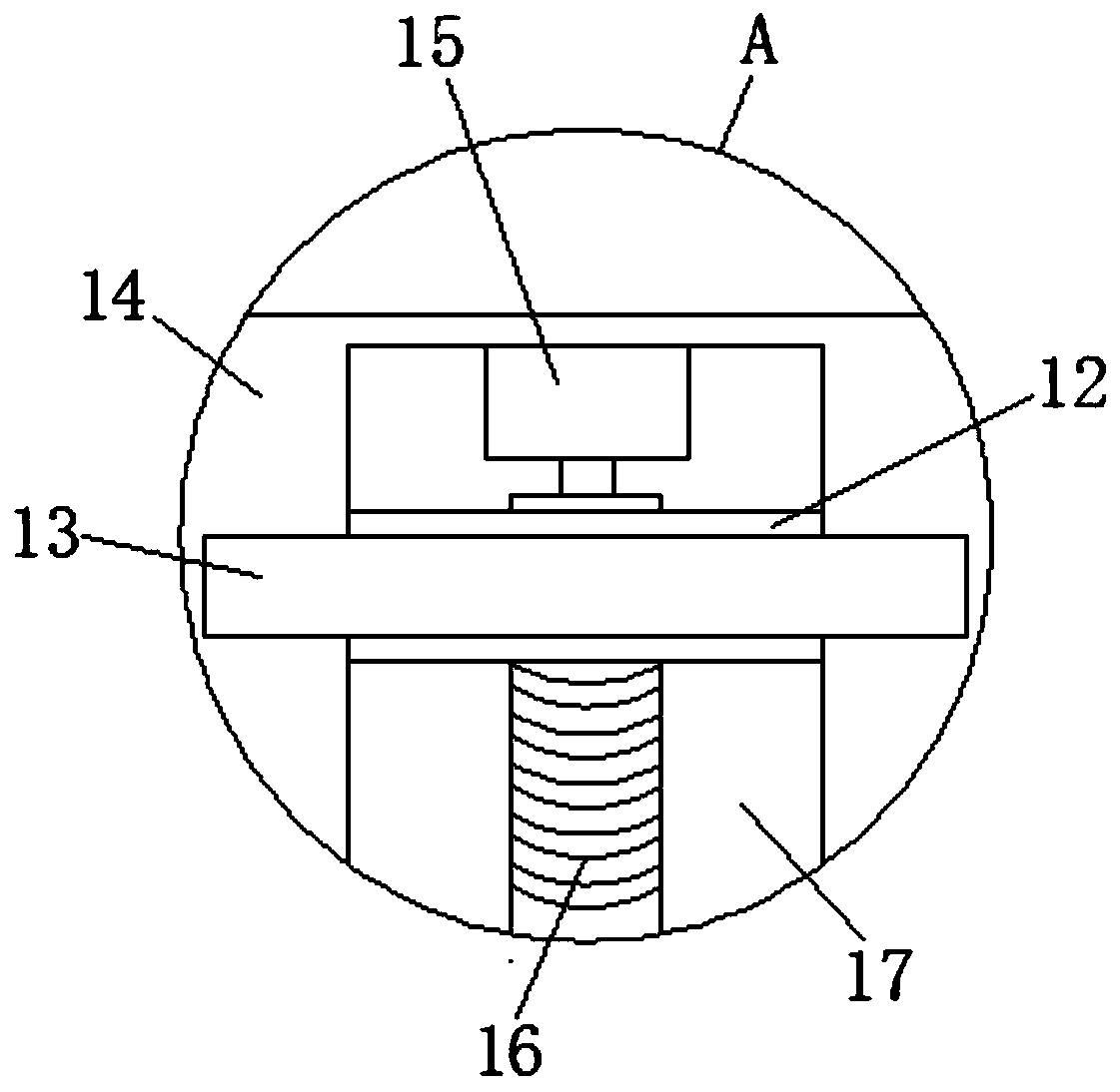 A turning guide device for construction engineering cable erection