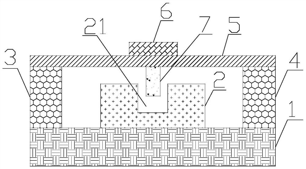 Ultra-sensitive strong laser power detection structure