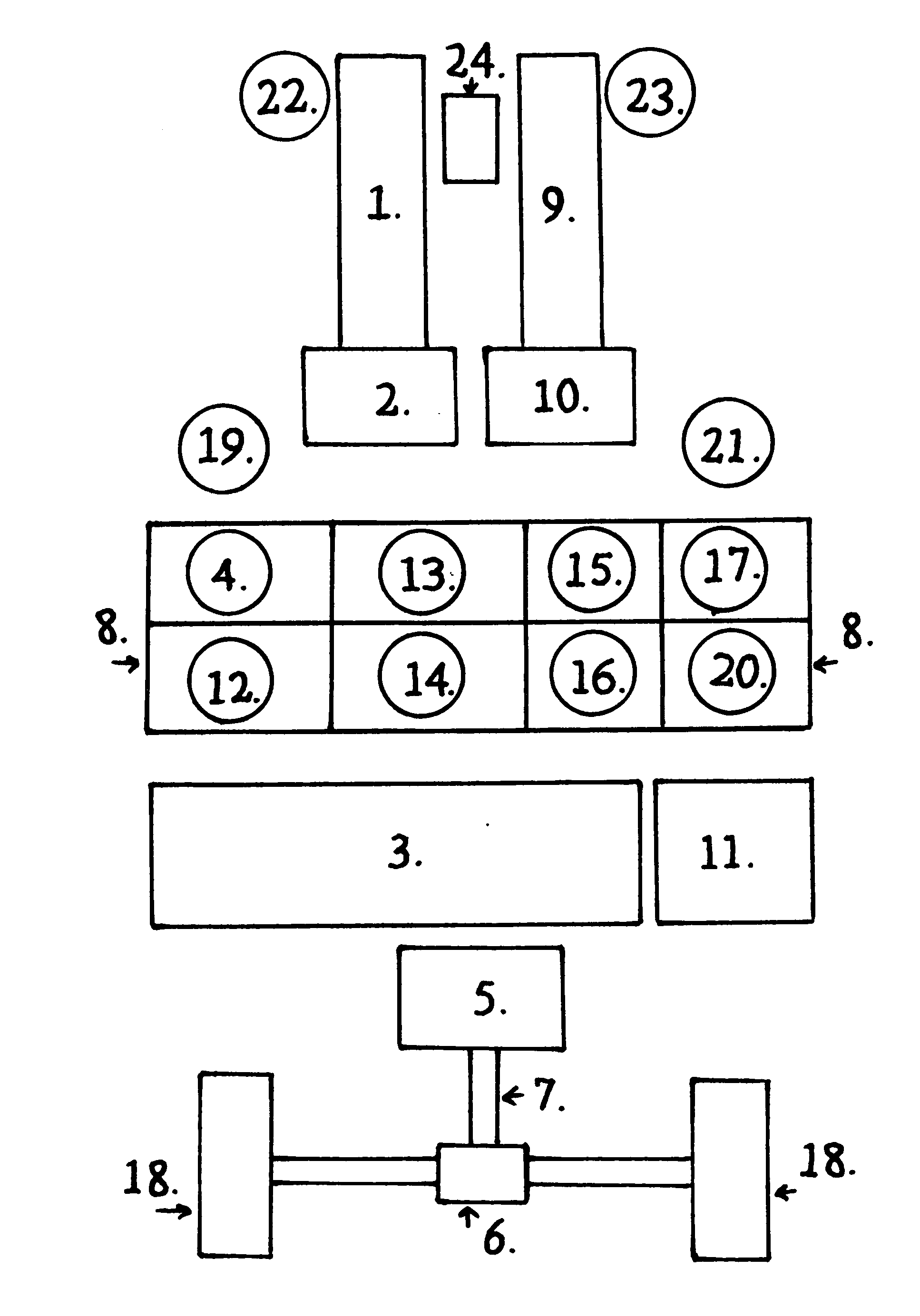 Dual hybrid propulsion system