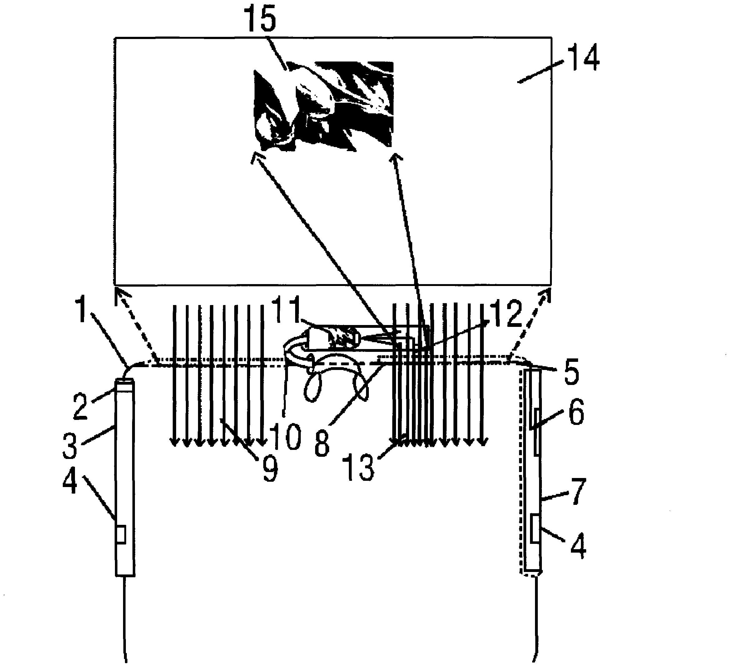 Multimedia projection glasses