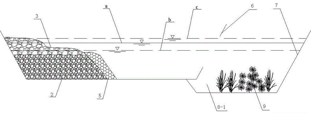 A construction method for the meandering form of small and medium-sized linear rivers