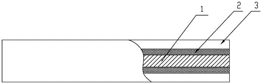 High-efficiency coated solder with strong adhesion