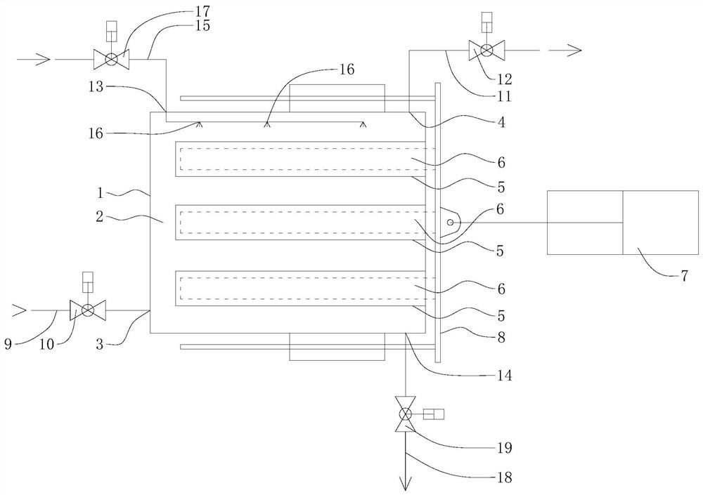 Pipeline iron removal device