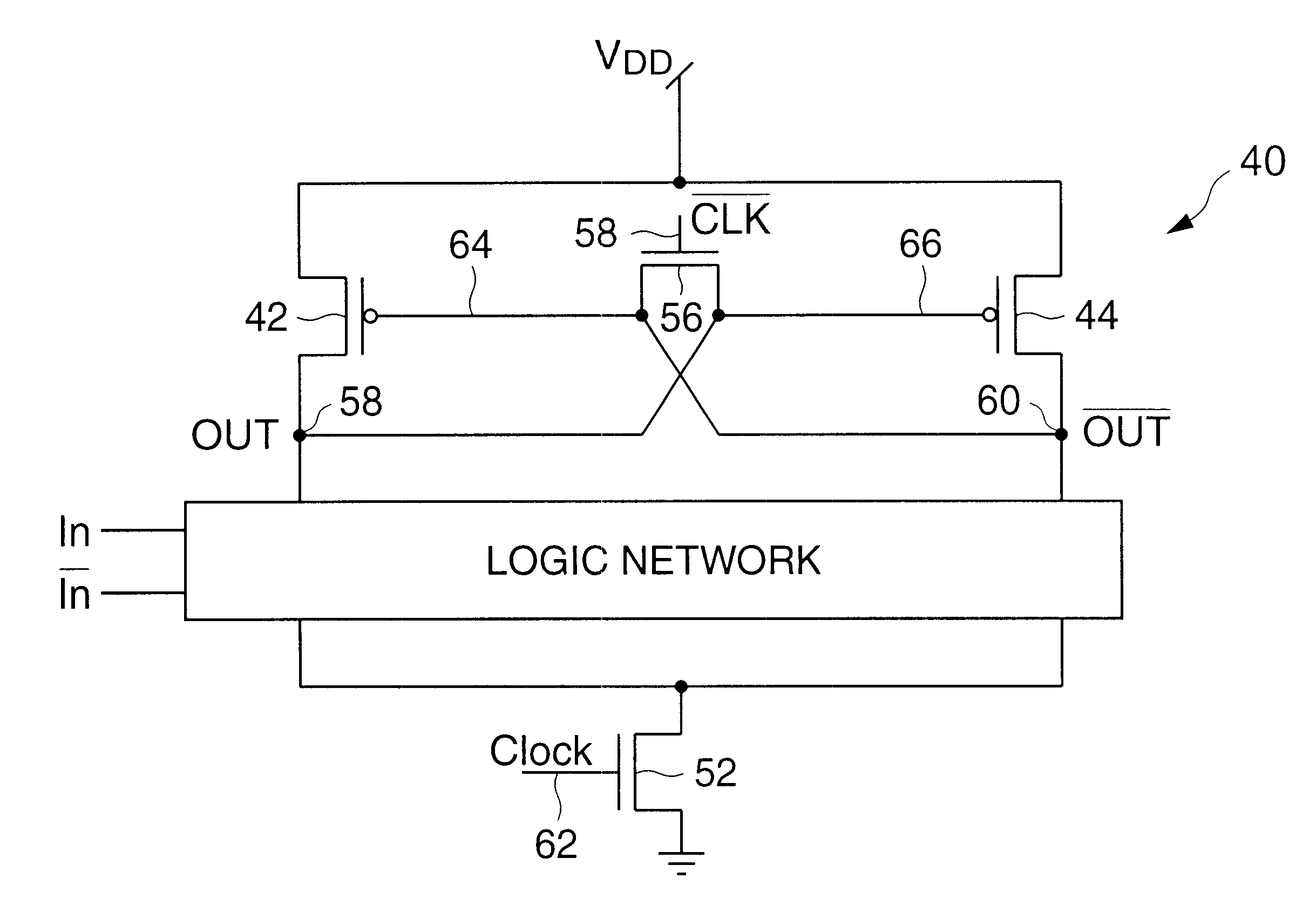 Low voltage differential logic