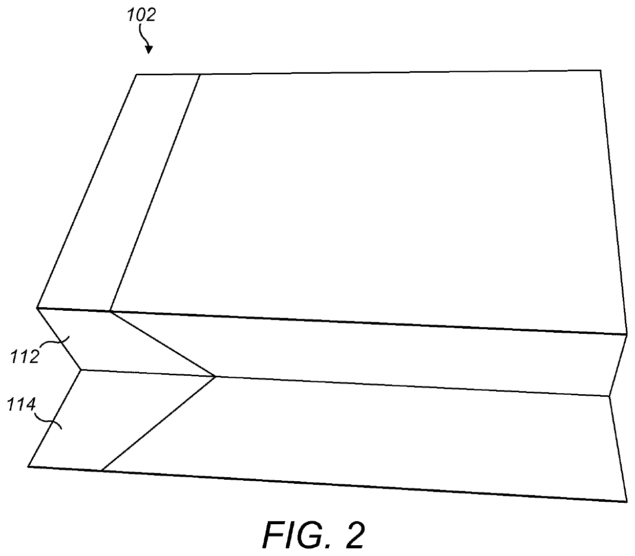 Blank for forming a container