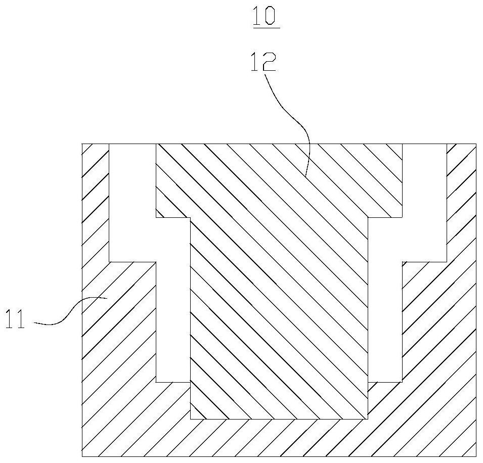 Integral taphole clay jacket pouring installation method and blast furnace taphole structure