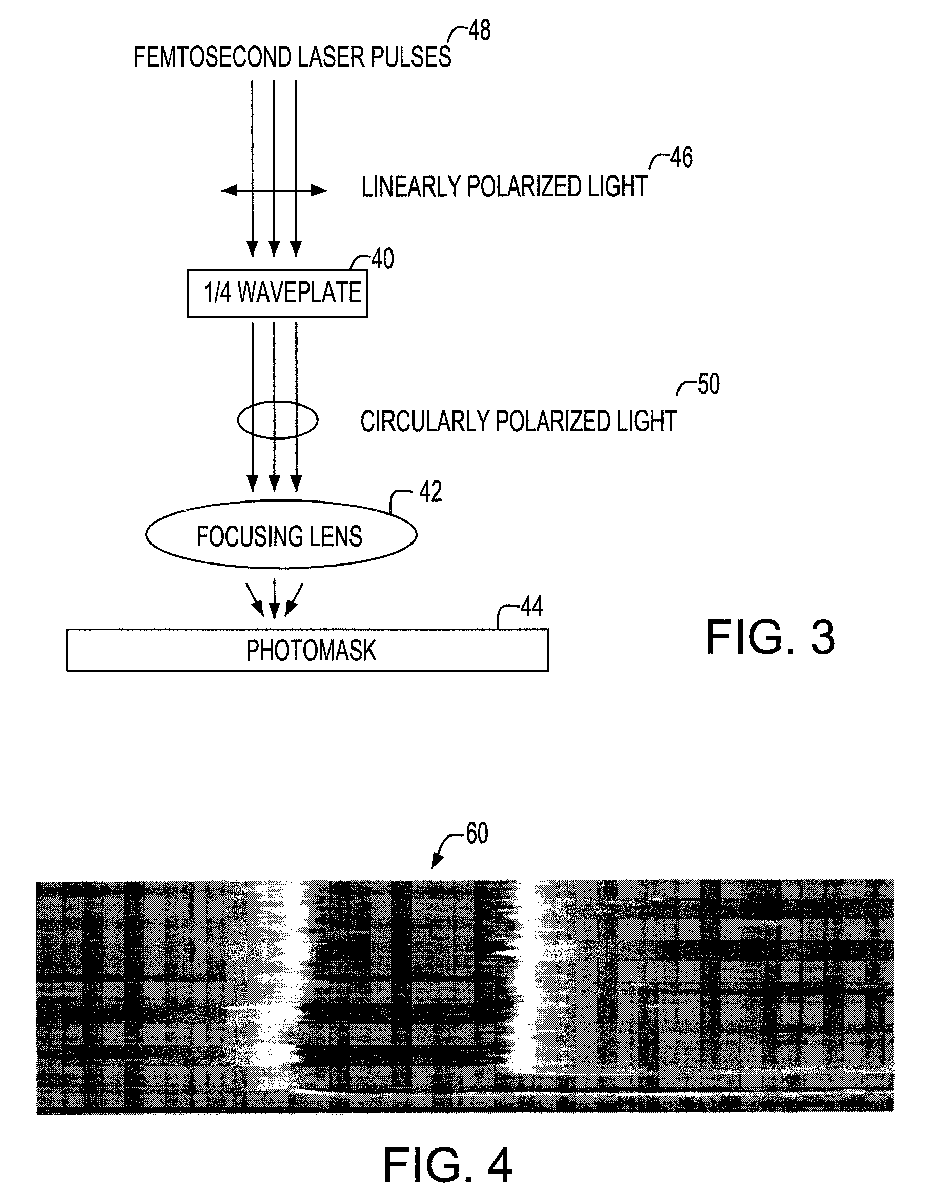 System and method for eliminating the structure and edge roughness produced during laser ablation of a material