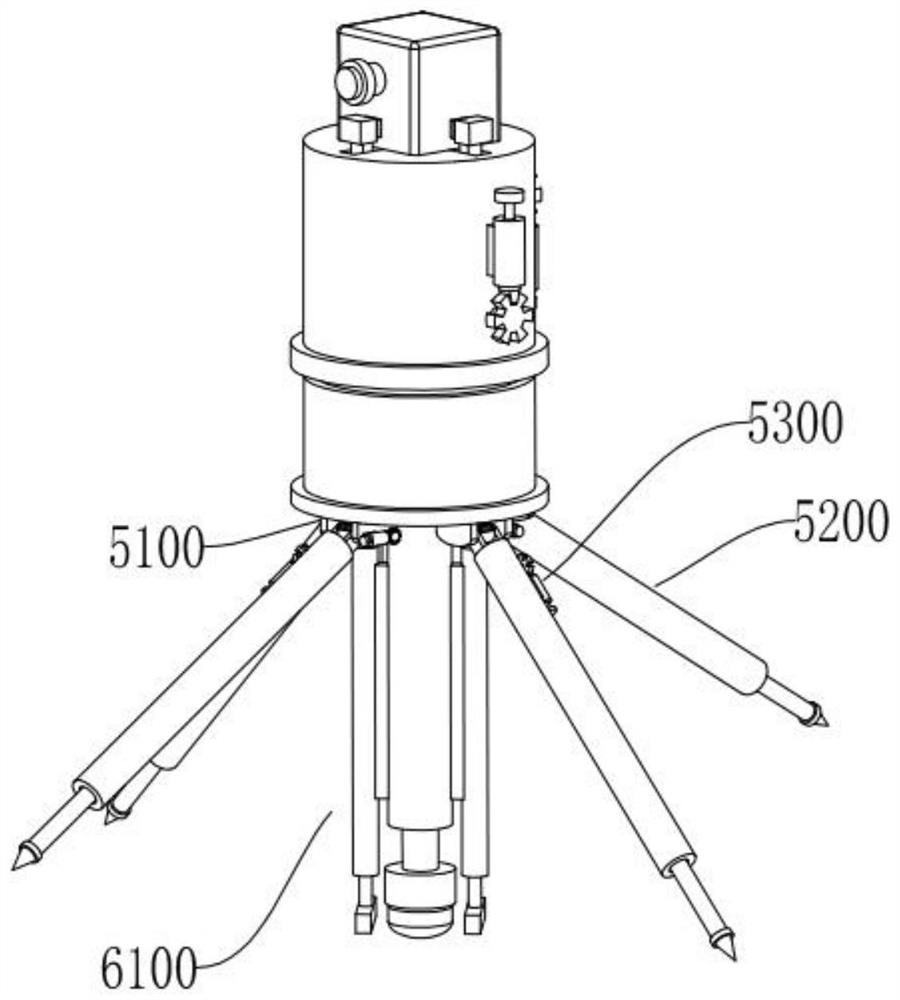 Mountain topography surveying and mapping device for data information collection based on electrochromic fluid