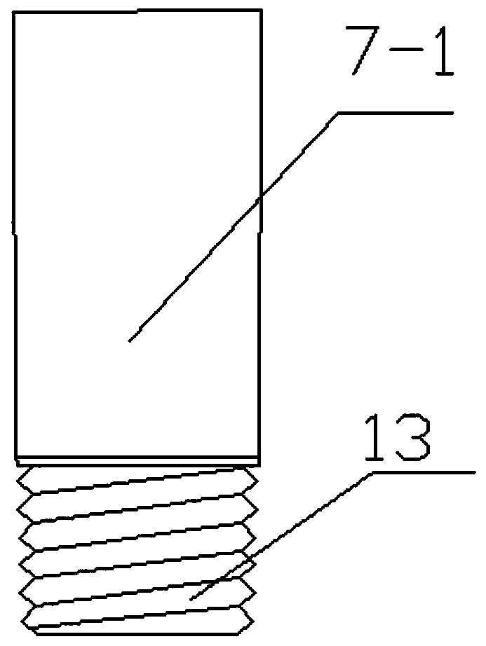 Test mould for preparation of shear thickening glue test piece and using method thereof