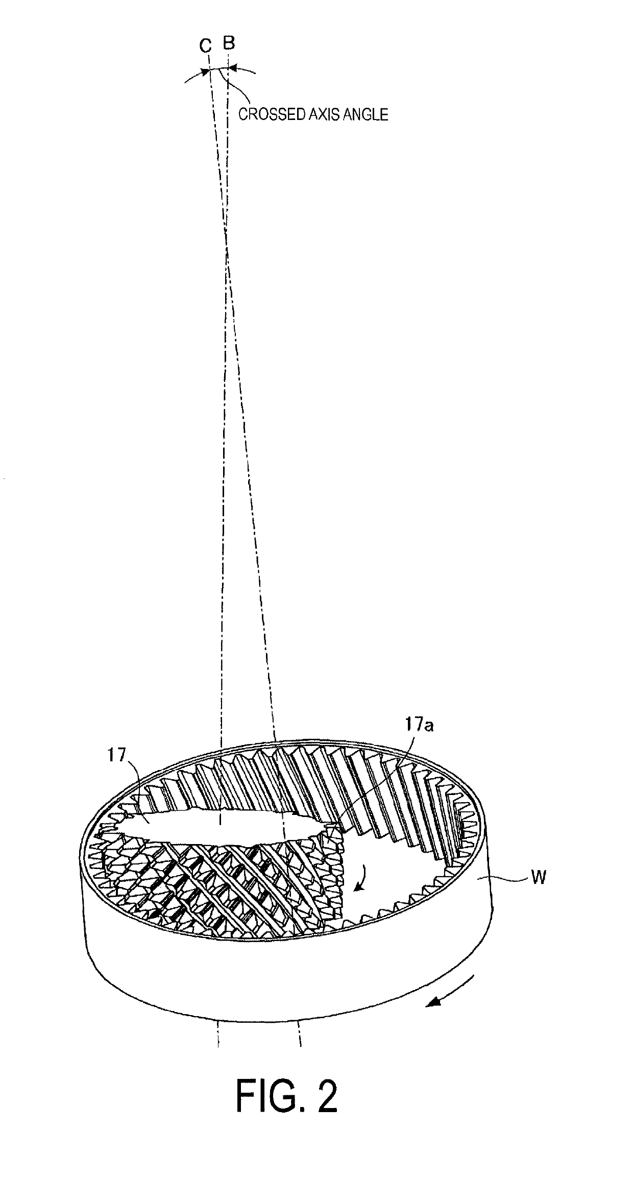 Gear cutting machine and method