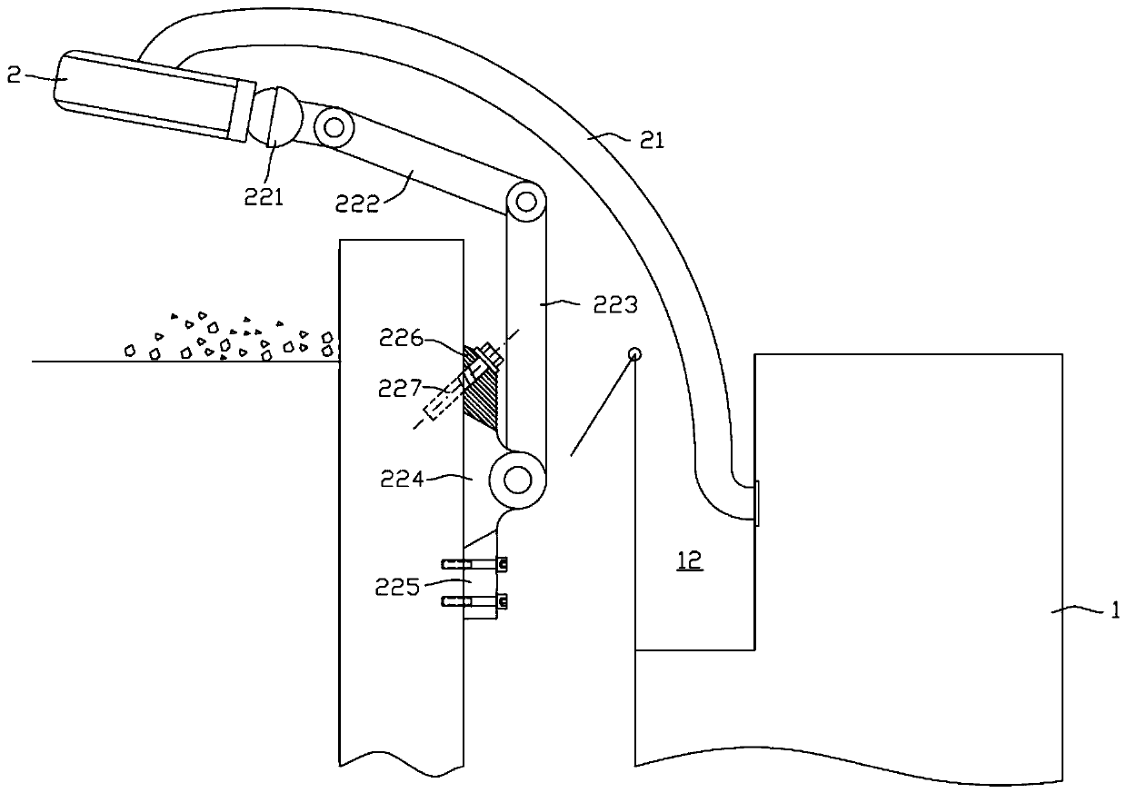 A kind of multi-functional paper scrap processing device