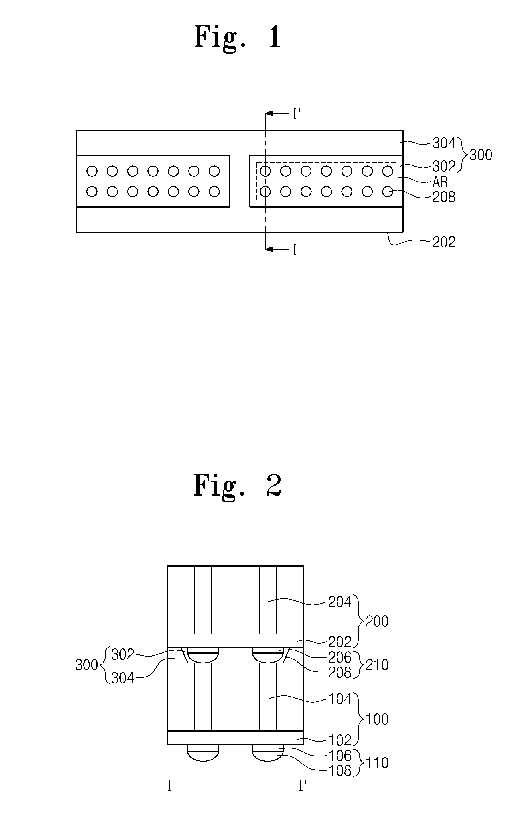 Semiconductor package including underfill layers