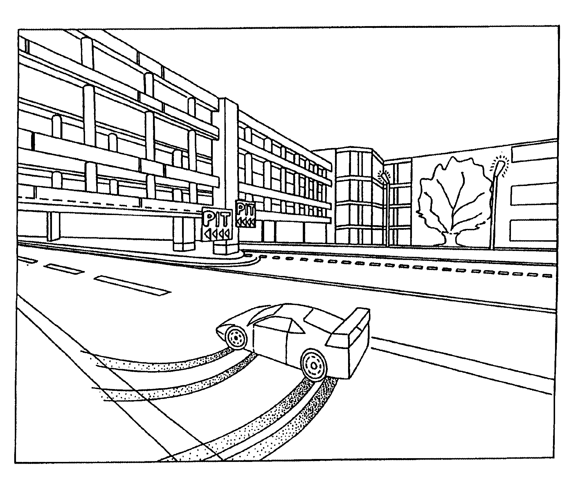 Game device, picture data forming method and medium