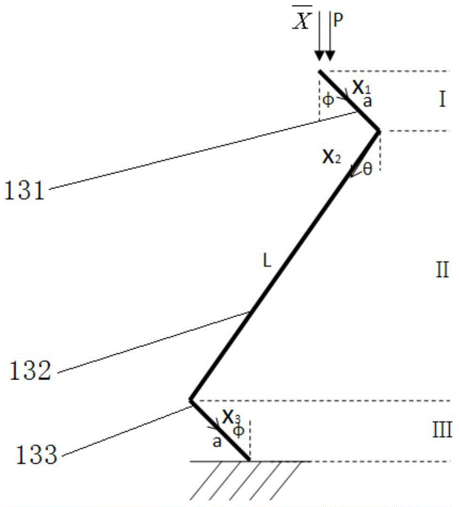 Method for computing equivalent Poisson ratio of concave honeycomb structure