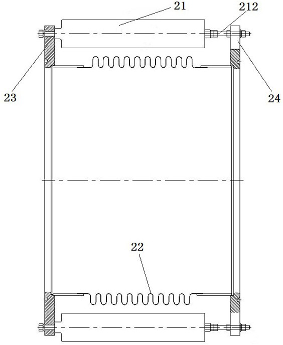 GIS busbar and its busbar expansion joint