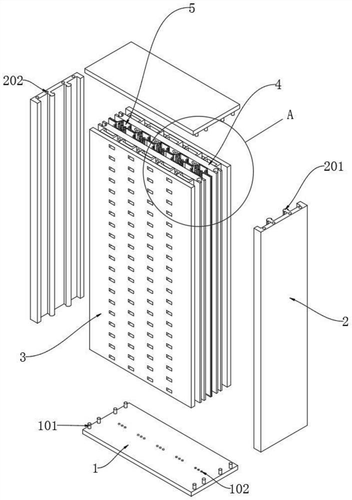 A sound insulation board mechanism suitable for municipal construction with high corrosion resistance