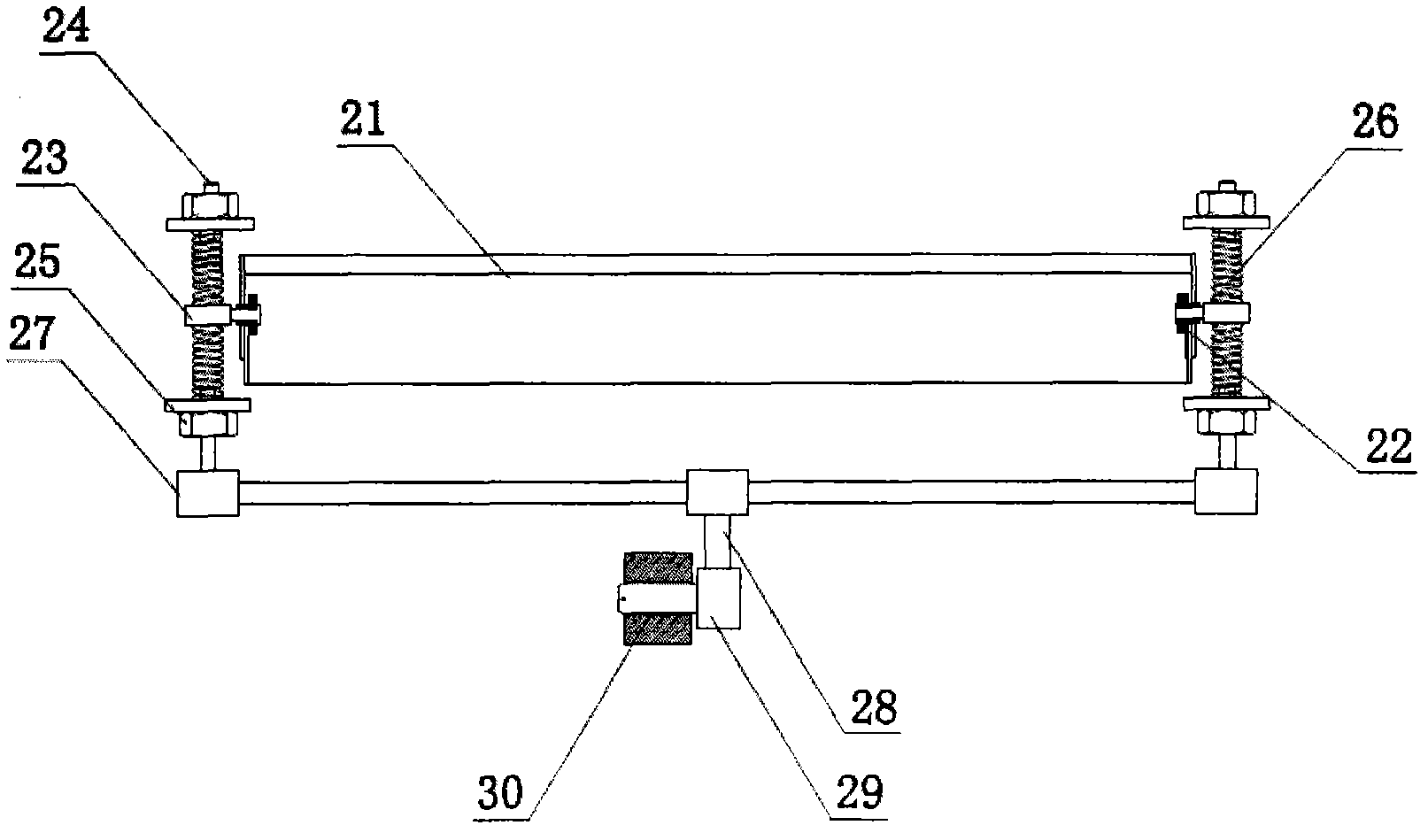 Externally-assisted vibrating feeder