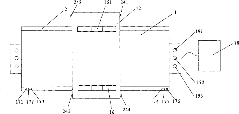 Automatic cloth paving device