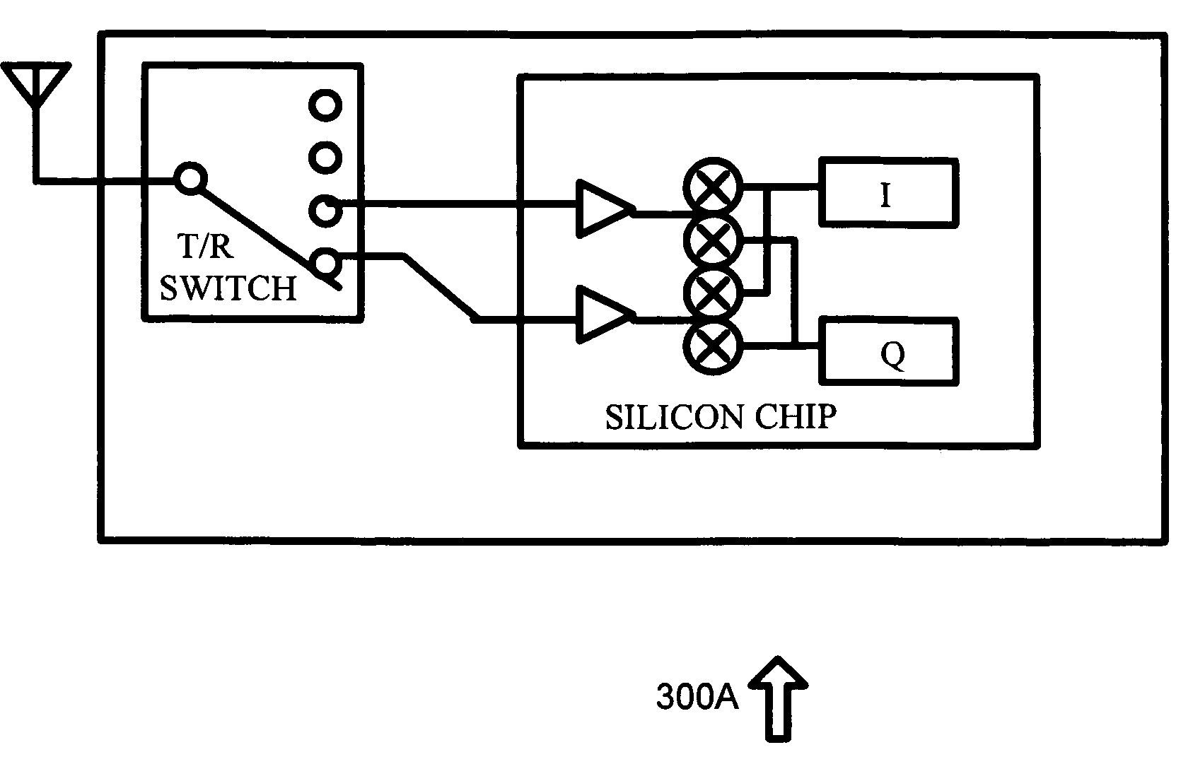 High dynamic range time-varying integrated receiver for elimination of off-chip filters