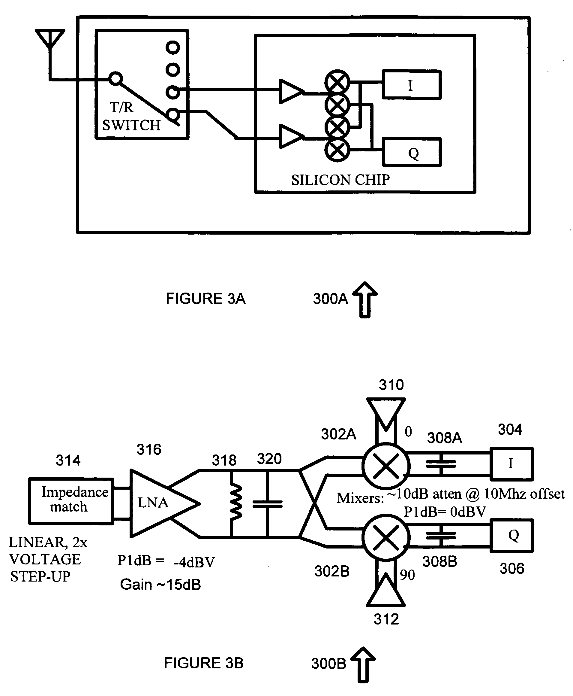 High dynamic range time-varying integrated receiver for elimination of off-chip filters