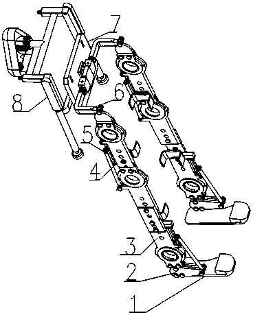 Seatable lower extremity exoskeleton rehabilitation robot