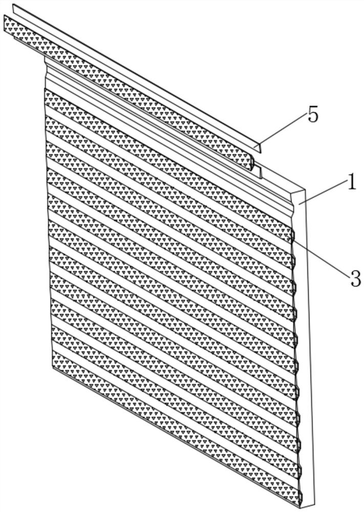 Anti-falling concrete prefabricated wallboard with strong adhesive force