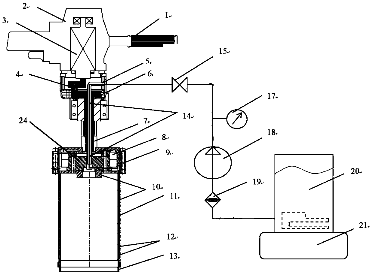 Device and method for extracting rock core by drilling fractured rock mass