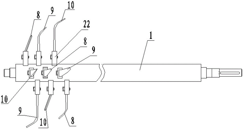 Stubble-cleaning soil-crushing rotary tillage apparatus