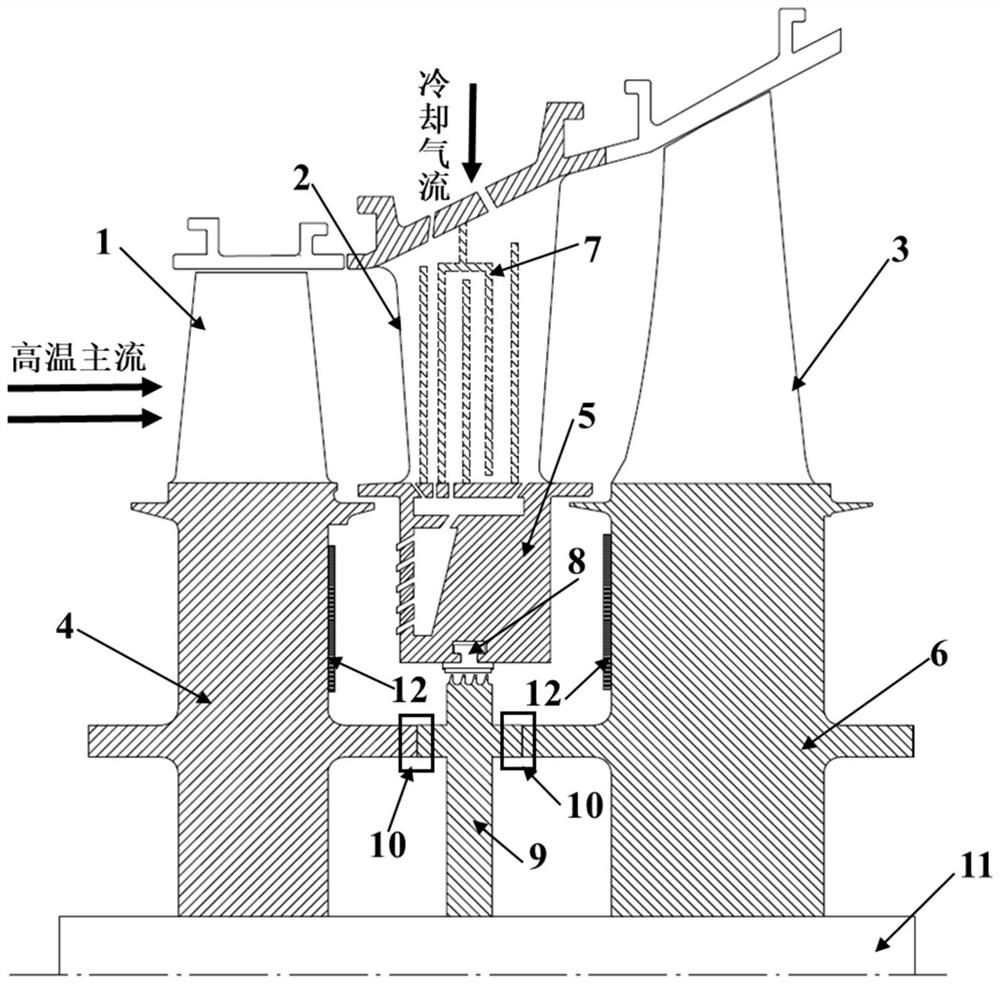 Part cooling-rim sealing structure for step-by-step utilization of cooling airflow of gas turbine