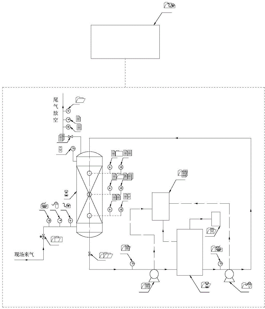 Organic waste gas adsorptive recovery system and adsorption-desorption method thereof