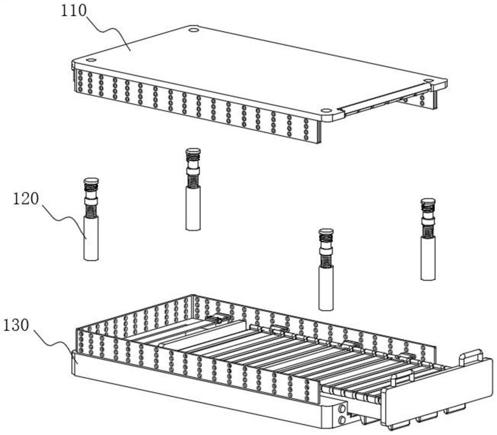 Damping type transportation device for charging piles