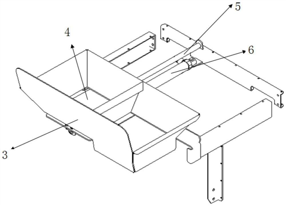 A mechanism and counting method for accurately dividing seedlings equally