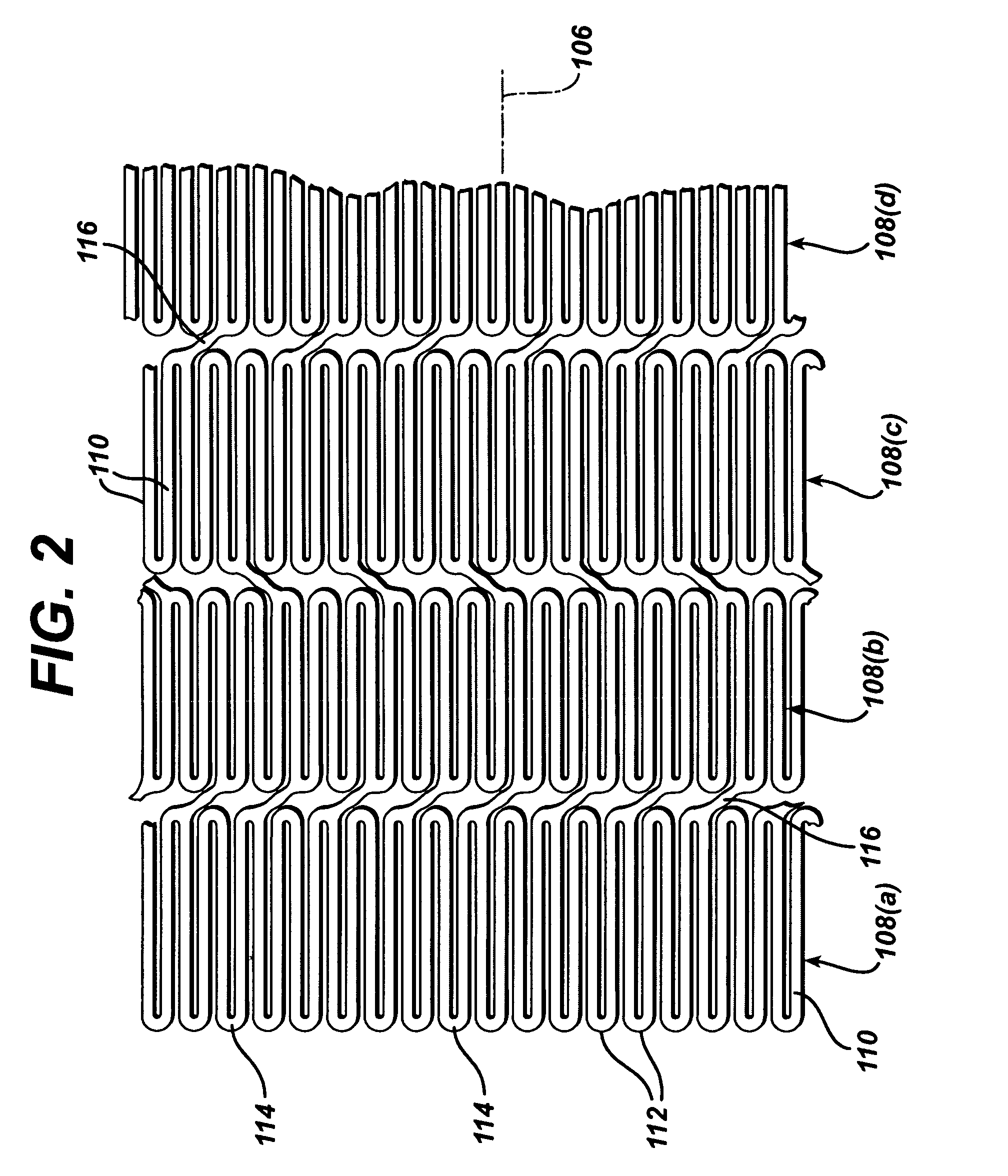 Stent design having independent stent segments which uncouple upon deployment