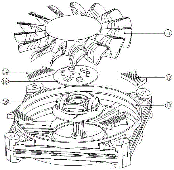 Cooling device with gesture sensing control function