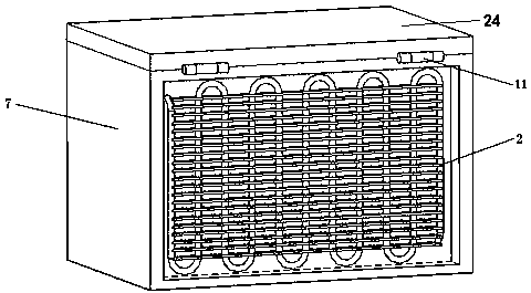 Portable refrigerating device and portable medical cold compress device