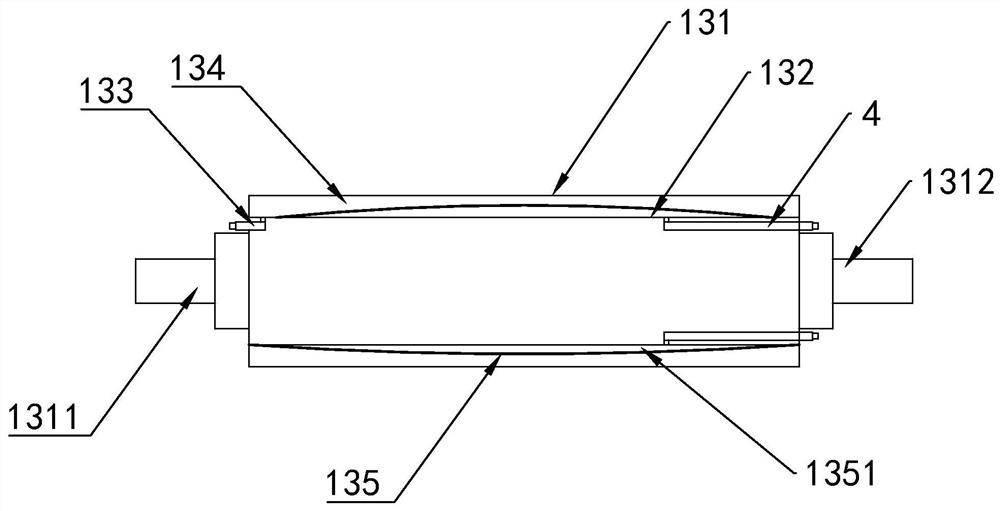 Crepe paper manufacturing system and manufacturing method based on speed difference wrinkling