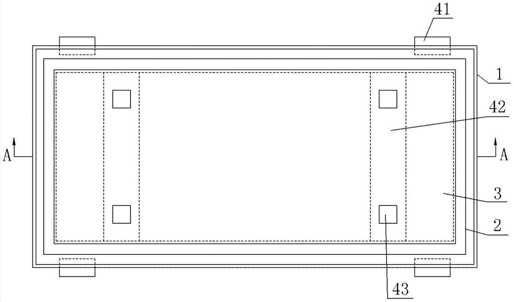 Multiple damping base of ship generator unit