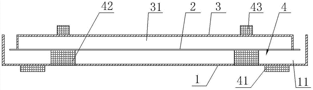 Multiple damping base of ship generator unit