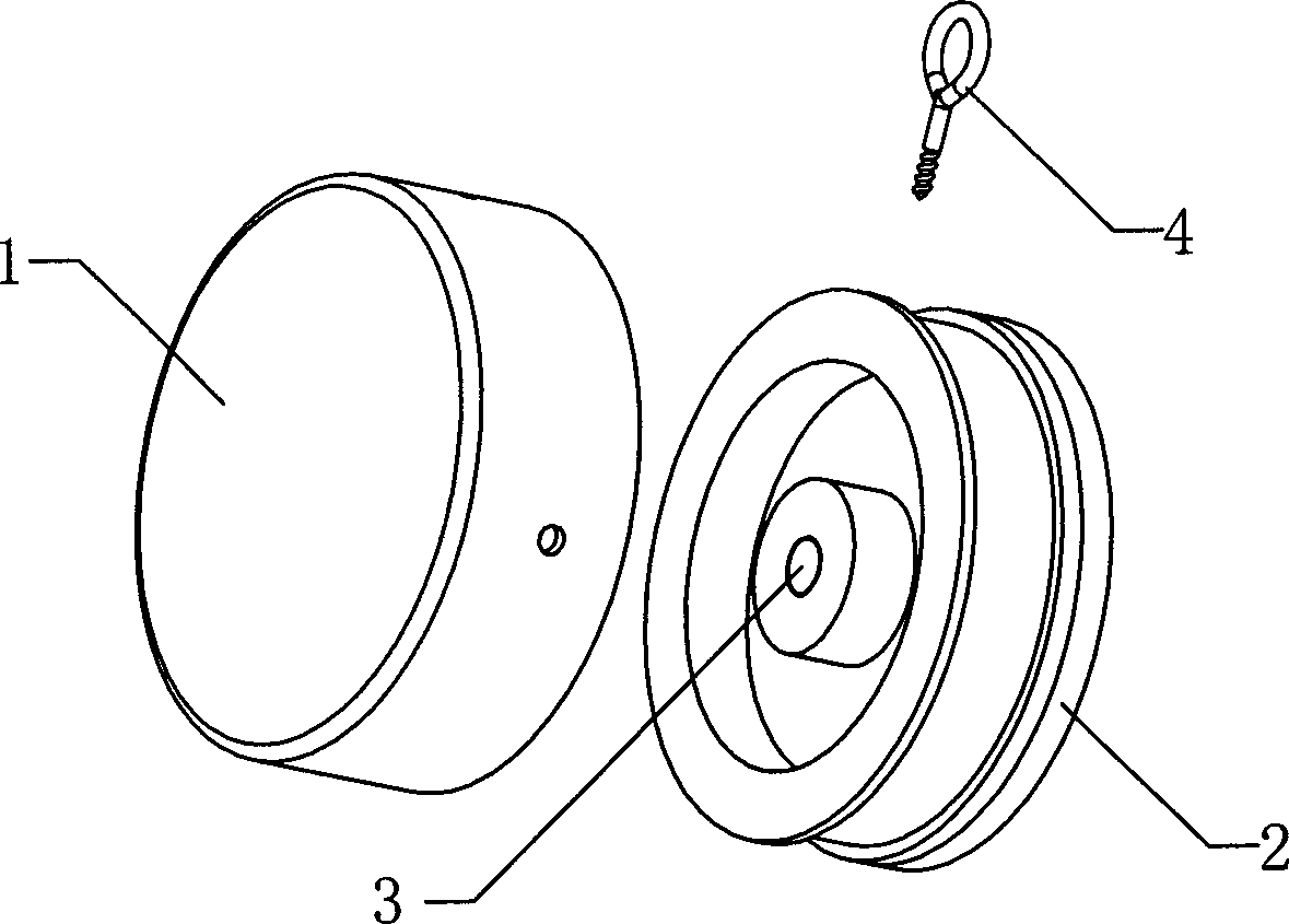 Glass smashing device for emergent escape