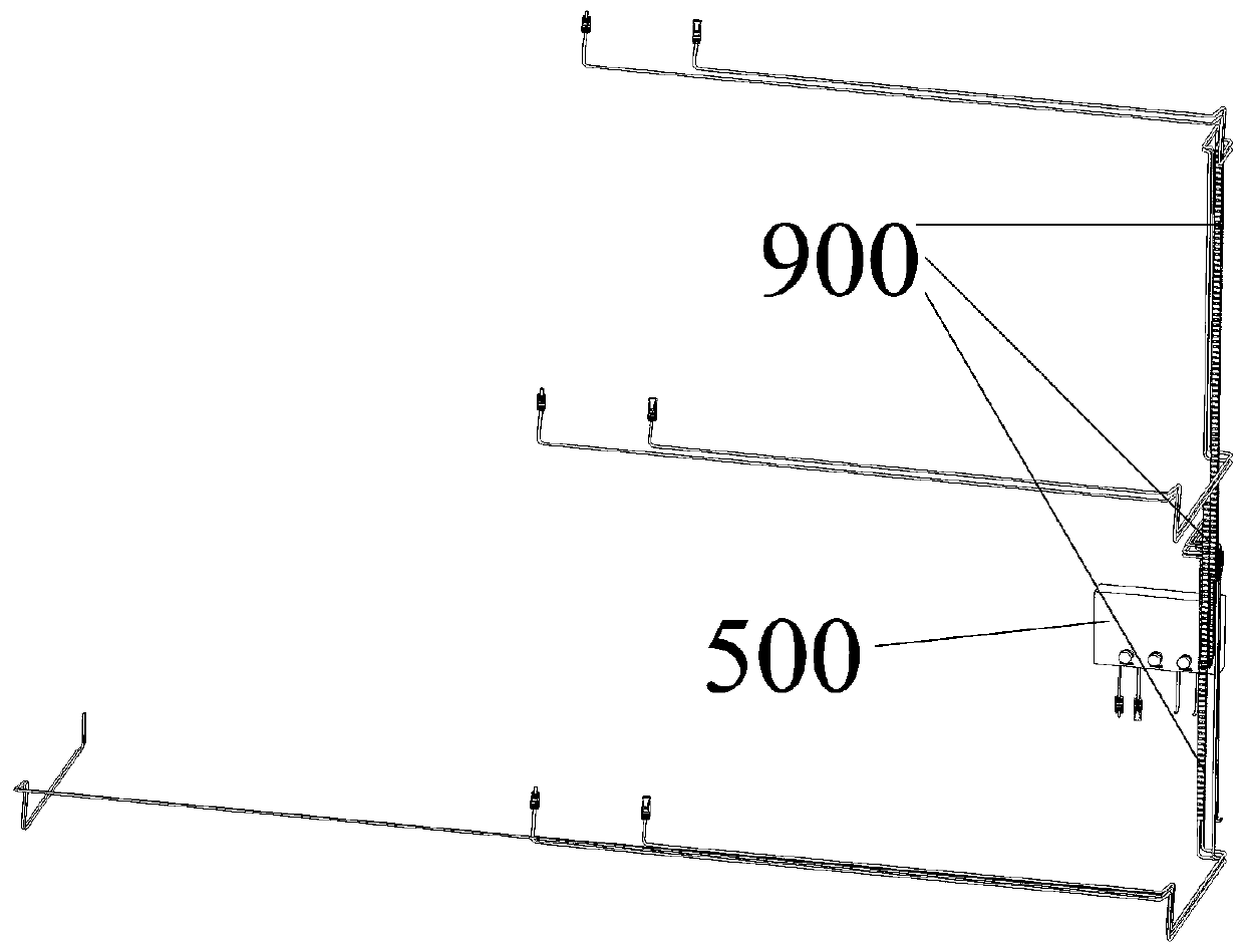 Electric folding photovoltaic power generation system