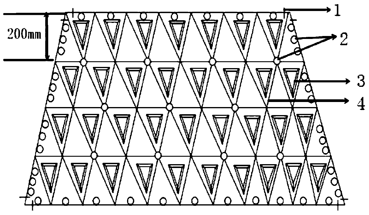 Straw type ecological slope protection structure and method