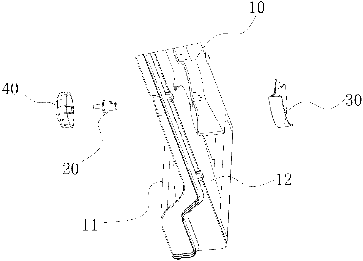 Air duct assembly used for refrigerator and refrigerator provided with same